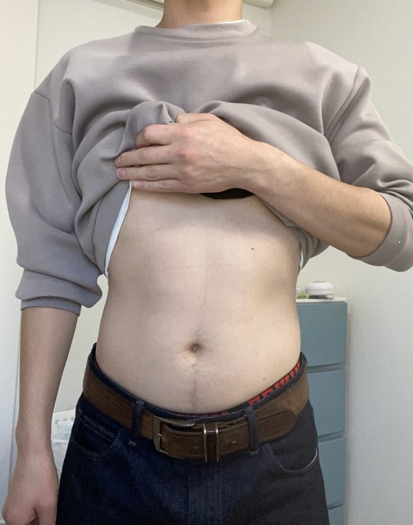 Body shape after riding an exercise bike for 30 minutes every day