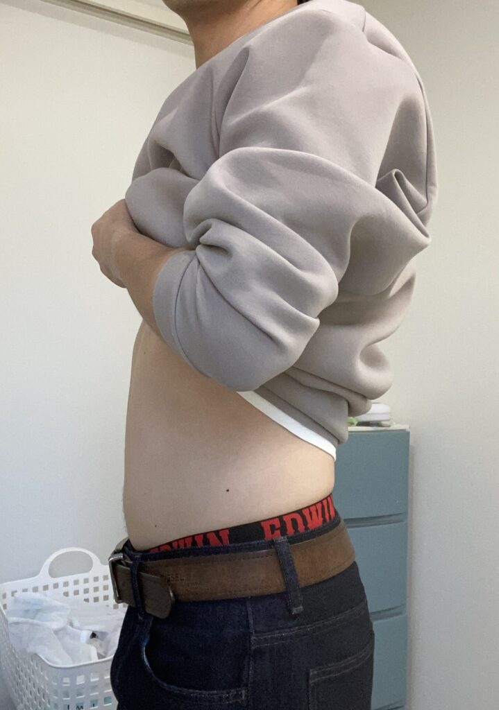 Body shape after riding an exercise bike for 30 minutes every day